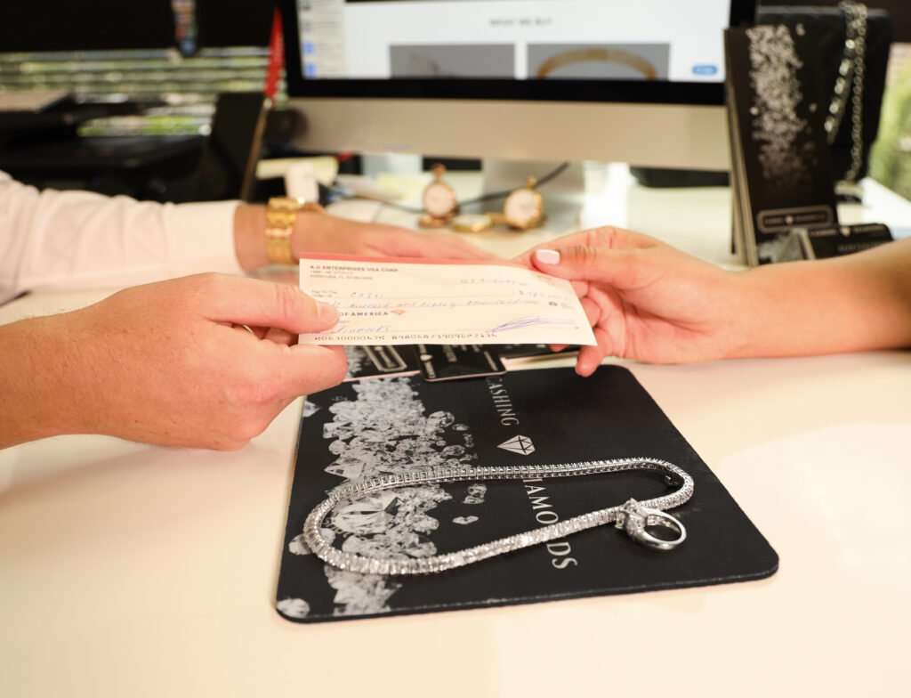 Cashing Diamonds sell your jewelry online